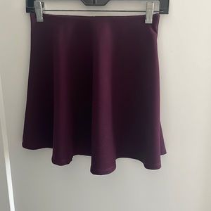 Short purple skirt from forever 21